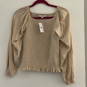 LOFT gathered top